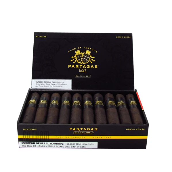 Partagas Black Label Bravo - Box of 20, photo 224
