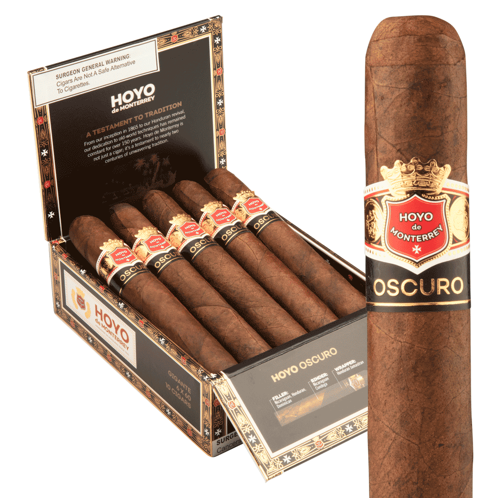 Hoyo de Monterrey Oscuro Gigante / 6 x 60 Box of 10