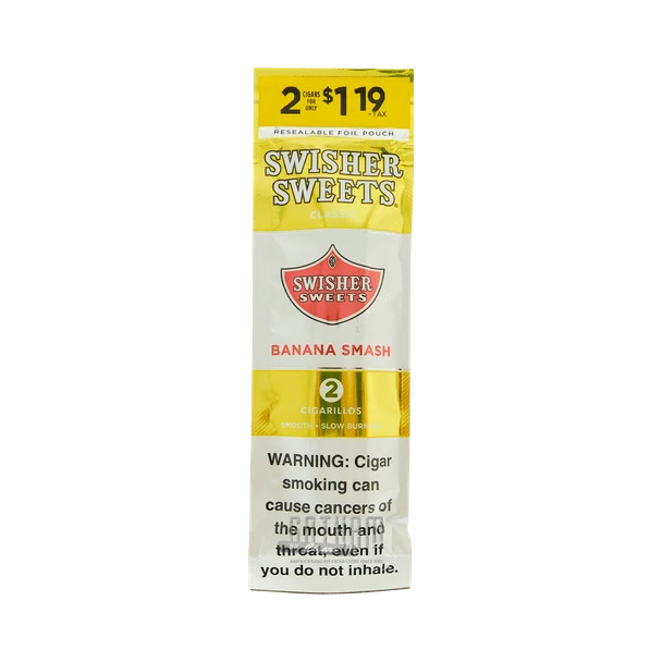 Swisher Sweets Cigarillo Banana Smash - 30 pouches of 2, photo 211