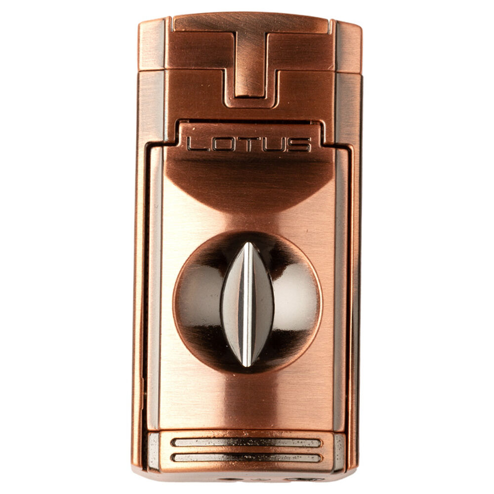 Lotus Cigar Lighters | Duke Lighter w/ Copper Serrated V-Cut | Default