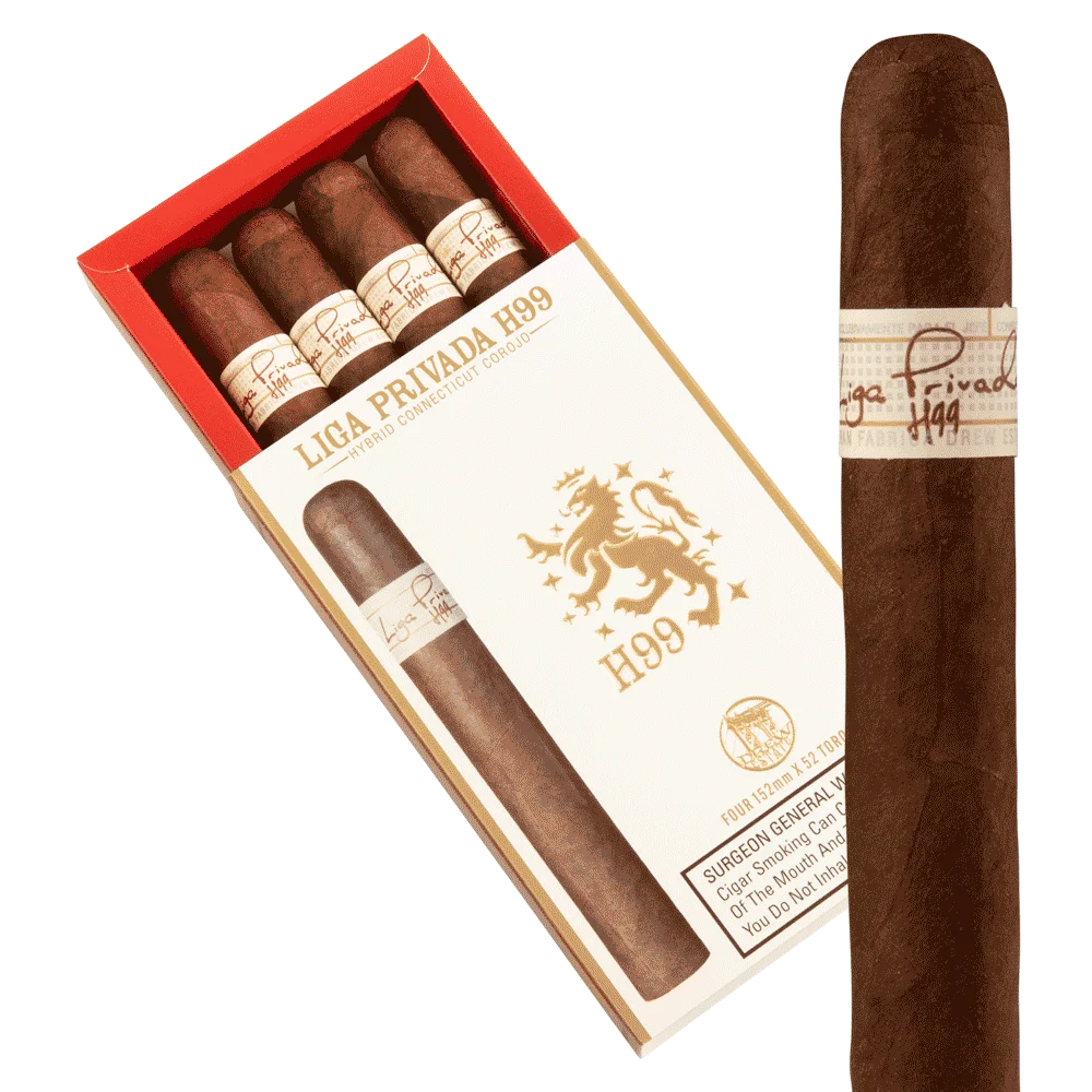 Liga Privada H99 Toro Petaca 4ct / 6 x 52 Pack of 4
