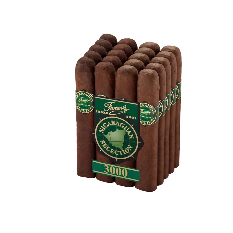 Famous Nicaraguan Selection 3000 Toro Natural | Toro | Pack of 5