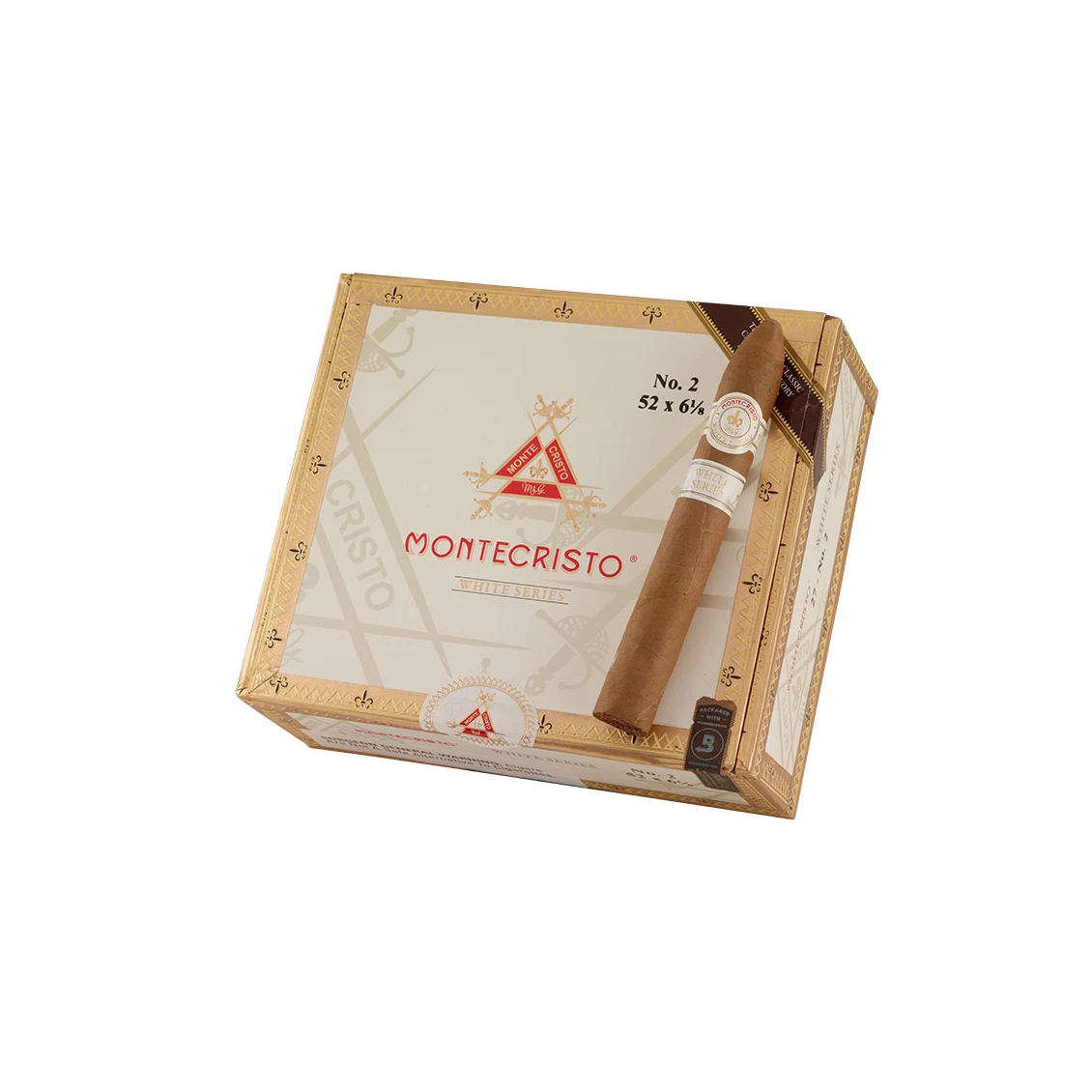 Montecristo White No. 2 Natural | Belicoso