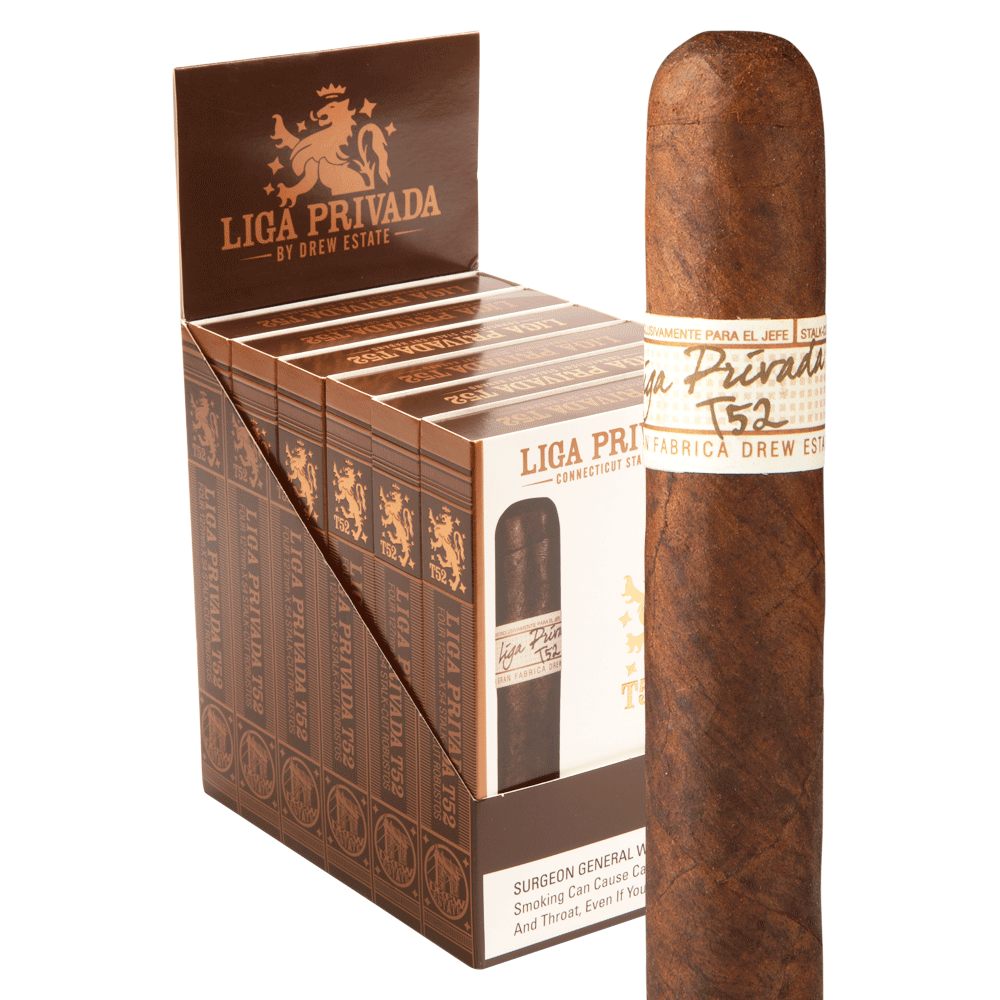 Liga Privada T52 Robusto Petaca 6/4ct / 5 x 54 Pack of 4