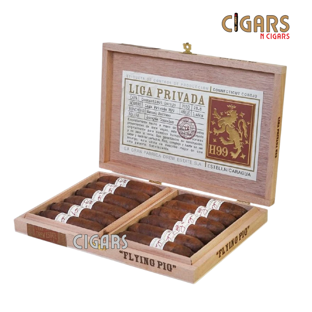 Liga Privada H99 Connecticut Corojo Flying Pig Box of 12