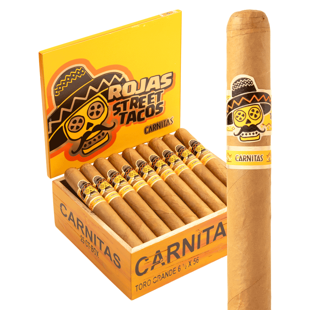 Rojas Street Tacos Carnitas Toro Grande / 6.5 x 56 Pack of 5