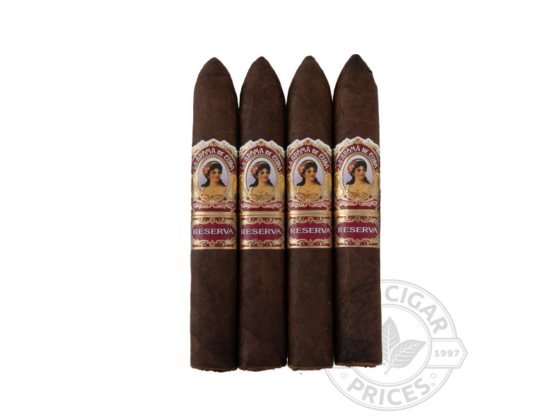 La Aroma De Cuba Reserva Belicoso - 4 Cigars